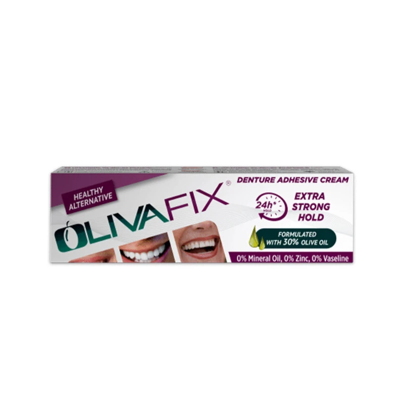 OlivaFix® - Crème adhésive pour Prothèses Dentaires - 40gr