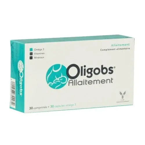 OLIGOBS ALLAITEMENT COMPLEMENT ALIMENTAIRE 30 COMPRIMES + 30 CAPSULES