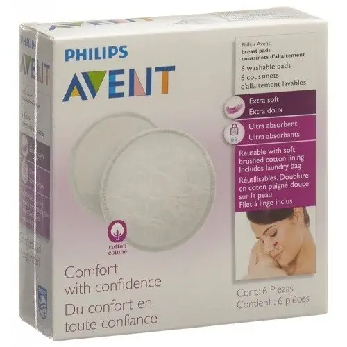 AVENT COUSSINETS D'ALLAITEMENT 6 PIECES