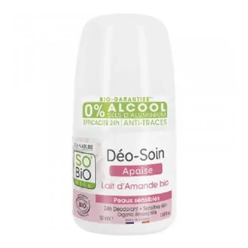 SO'BIO DEO-SOIN APAISE LAIT D'AMANDE BIO