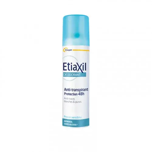 ETIAXIL AEROSOL DEODORANT ANTI-TRANSPIRANT 48H ANTI-TRACES 150ML