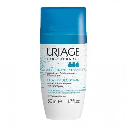 URIAGE DEODORANT PUISSANCE 3, 50 ML