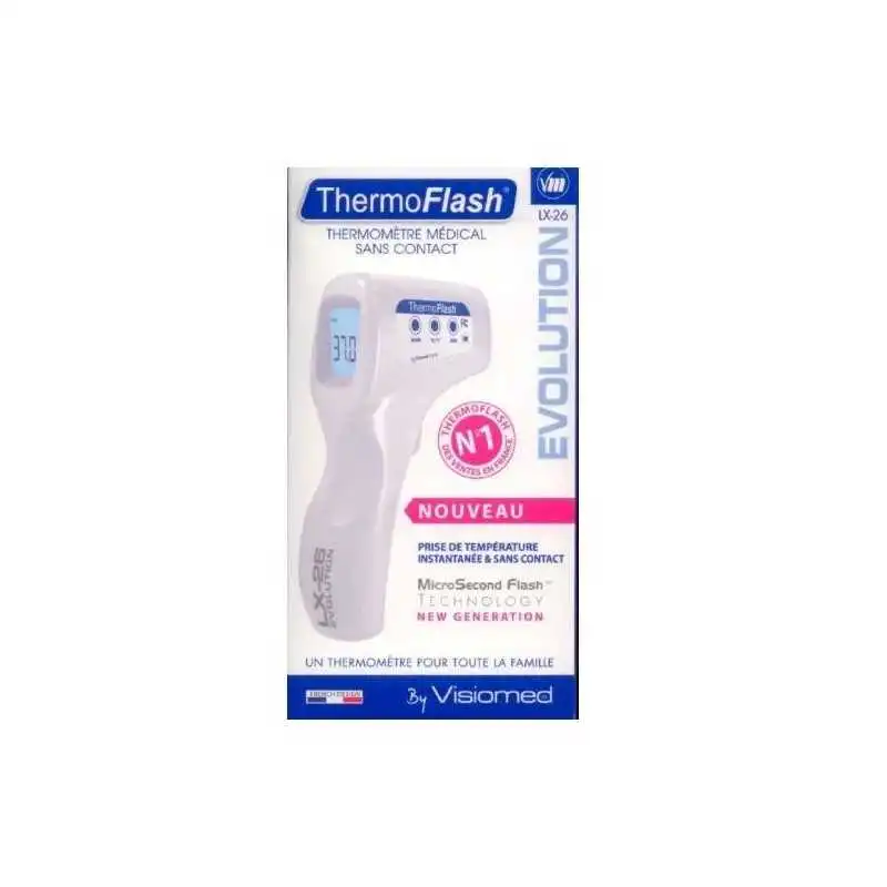 Visiomed Thermoflash - Thermomètre Électronique - Lx-26