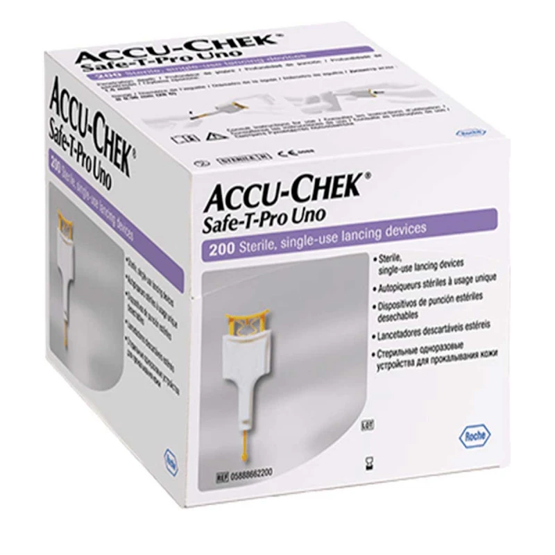 Accu Chek - Safe-t-pro - 200 Lancettes