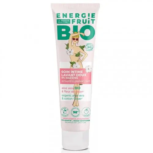 ENERGIE FRUIT BIO SOIN INTIME LAVANT DOUXA L'ALOE VERA BIO&FLEUR DE COTON 150ML