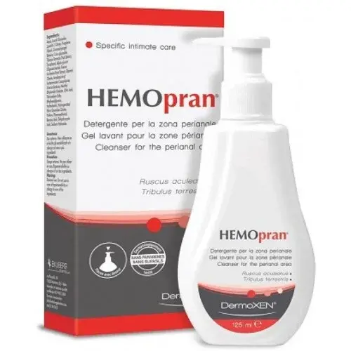 DERMOXEN HEMOPRAN GEL LAVANT POUR LA ZONE PERANALE 100ML