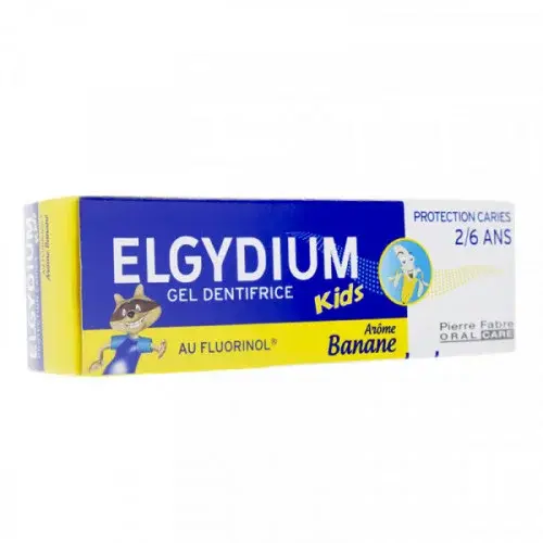 ELGYDIUM DENTIFRICE KIDS BANANE