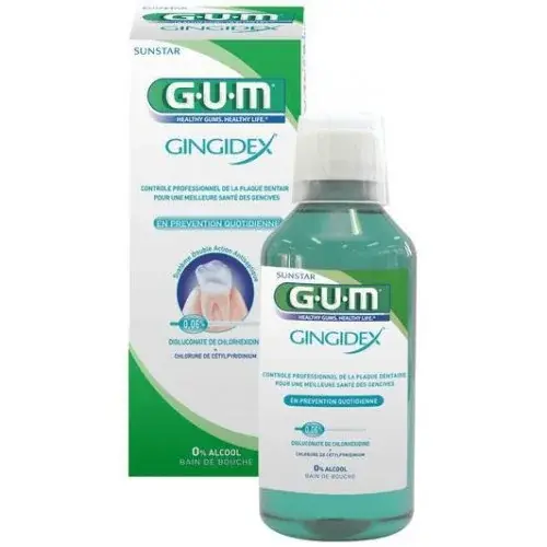 GUM Bain de Bouche Gingidex, 300ml