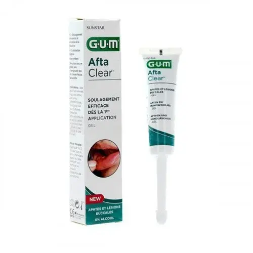 GUM AFTA CLEAR GEL 10ML