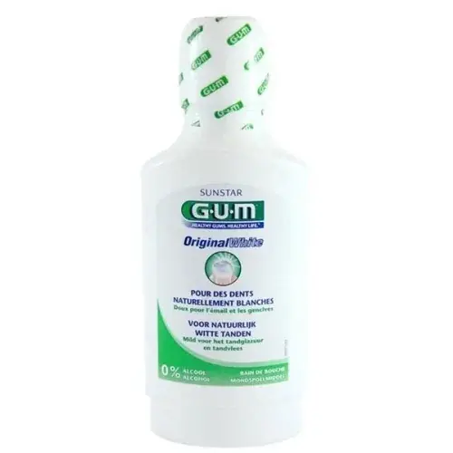 GUM BAIN DE BOUCHE ORIGINAL WHITE 300ML