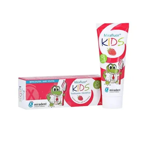 MIRADENT MIRAFLUOR KIDS DENTIFRICE GOUT FRMABOISE 0-6M 75ML