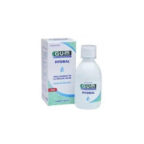 GUM Hydral Bain de bouche, 300 ml