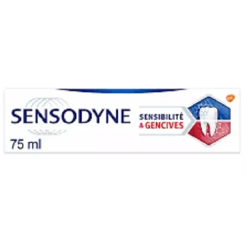 SENSODYNE DENTIFRICE SENSIBILITE & GENCIVES 75ML