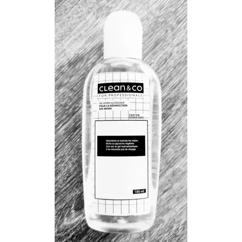 CLEAN&CO GEL HYDRO-ALCOOLIQUE POUR LA DESINFECTION DES MAINS 100 ML