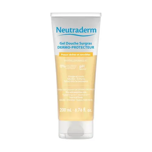 NEUTRADERM GEL DOUCHE SURGRAS DERMO PROTECTEUR 200ml