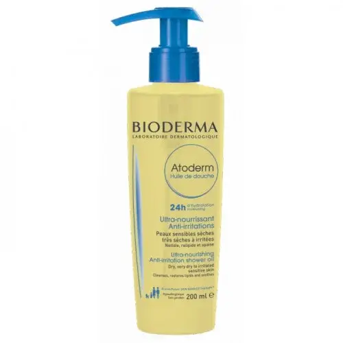 BIODERMA ATODERM HUILE DE DOUCHE, 200ML