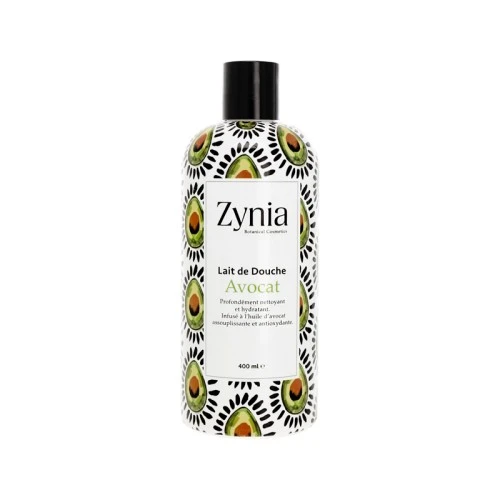 ZYNIA LAIT DE DOUCHE AVOCAT 400ML