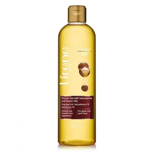 LIRENE HUILE DE DOUCHE A LA MACADAMIA ET AU MONOÏ 400ML