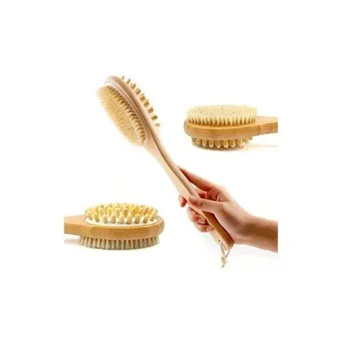 AZAL BROSSE DE DOUCHE EN BOIS DOUBLE FACE