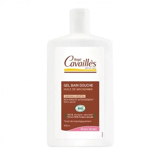 ROGE CAVAILLES GEL BAIN DOUCHE HUILE DE MACADAMIA 400ML