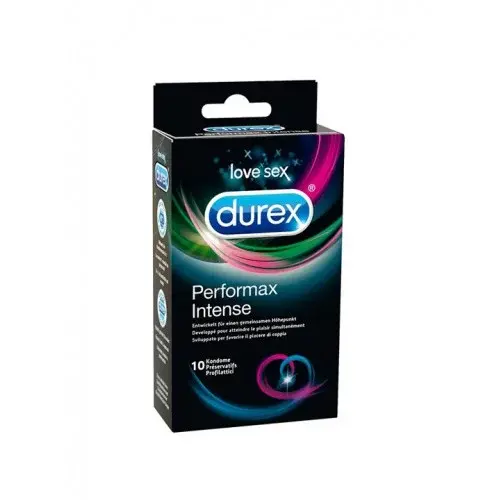 DUREX PRESERVATIF PERFORMAX INTENSE B/10