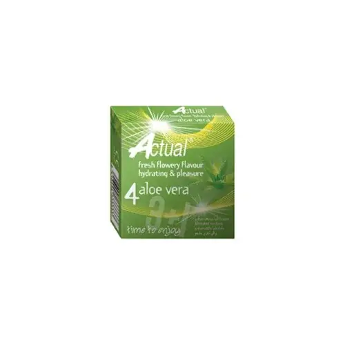 ACTUAL PRESERVATIF ALOE VERA BOITE DE 4