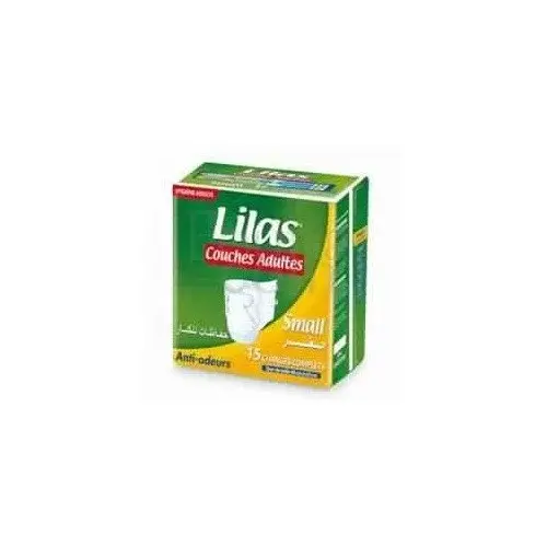 Lilas Couches Adultes Confort Protect Small , 15 pièces