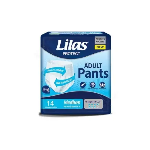 LILAS COUCHE PANTS ADULTE 14 PIECES