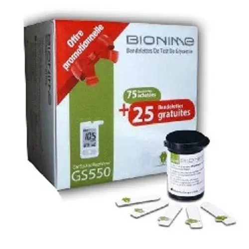 BIONIME BANDELETTES BT75 + 25 GRATUIT