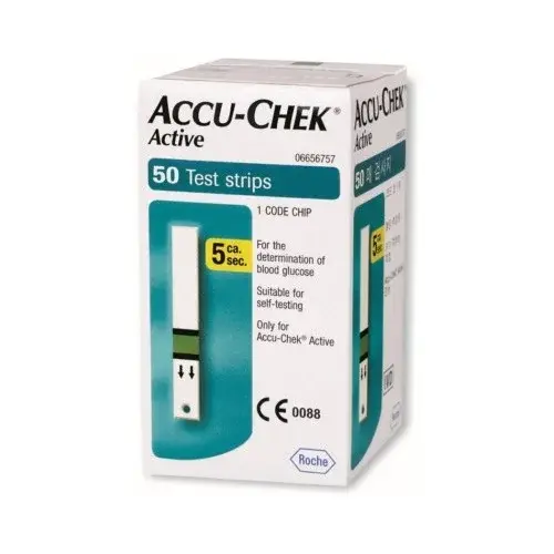 ACCU-CHEK Active BANDELETTES ,50 bandelettes