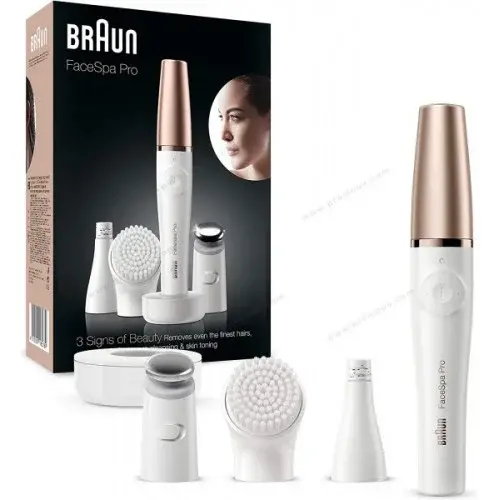 BRAUN EPILATEUR PRO BROSSE DE VISAGE MASSAGE RECONNAISSANCE AUTO