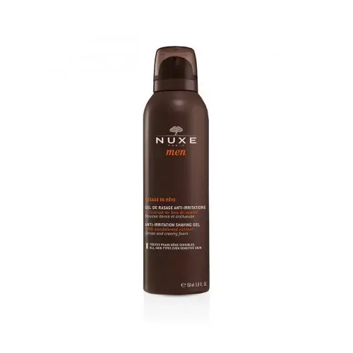 NUXE Men Rasage de Rêve Gel anti irritations, 150ml