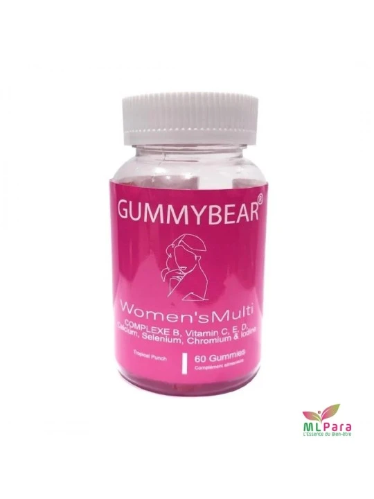 GUMMYBEAR WOMEN'S MULTI 60 GUMMIES