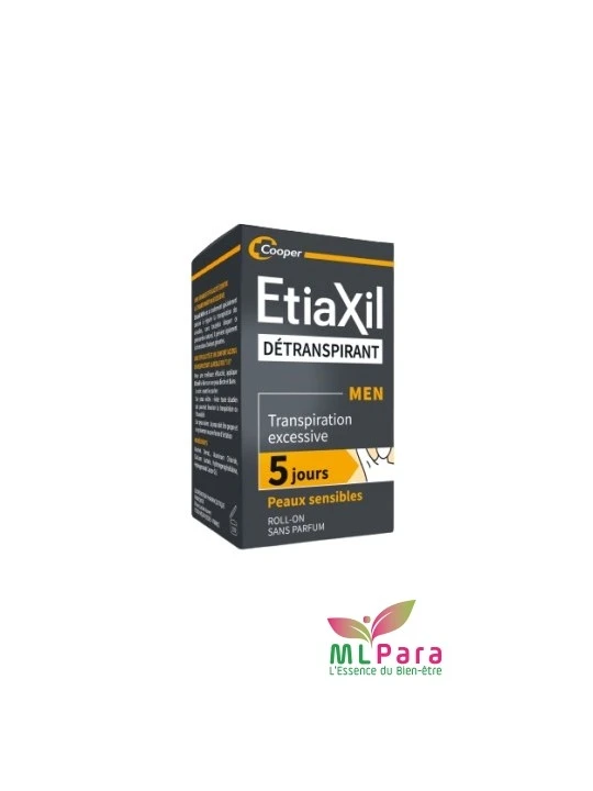 Etiaxil Détranspirant Men Peaux Sensibles Roll-on 15ml