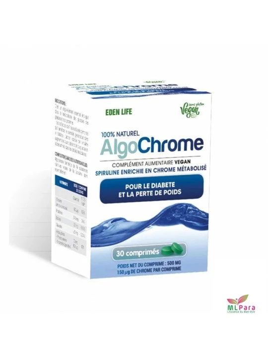 Eden Life AlgoChrome 30 comprimes