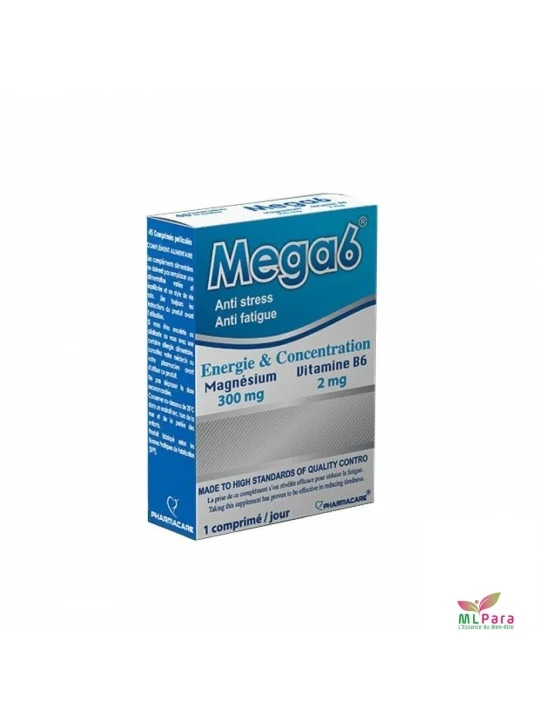 PHARMACARE MEGA 6 - 45 Comprimes