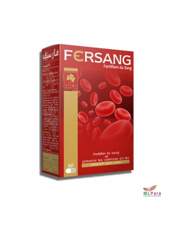 VITAL FERSANG Fortifiant du Sang - 60 Gelules