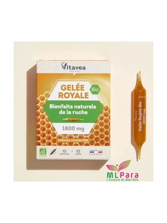 Vitavea Gelée royale BIO Ampoules 1800mg