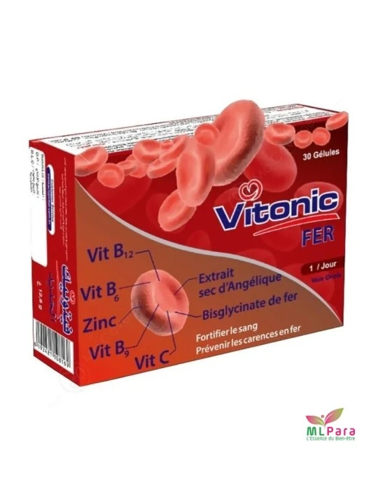 VITONIC FER BT/30 GELULES