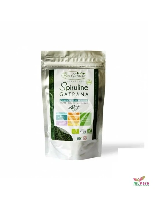 BIO GATRANA spiruline paillettes sachet 100 gr