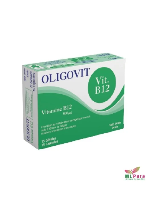 VITAL oligovit vitamine b12 bt/15 gélules