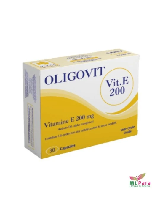 VITAL oligovit vitamine e 200 30 gélules