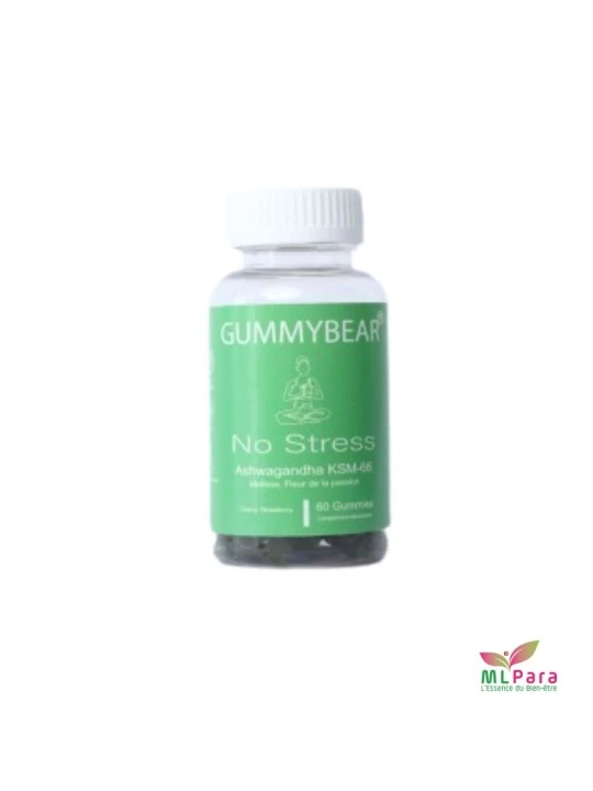 GUMMYBEAR NO STRESS GUMMIES B/60