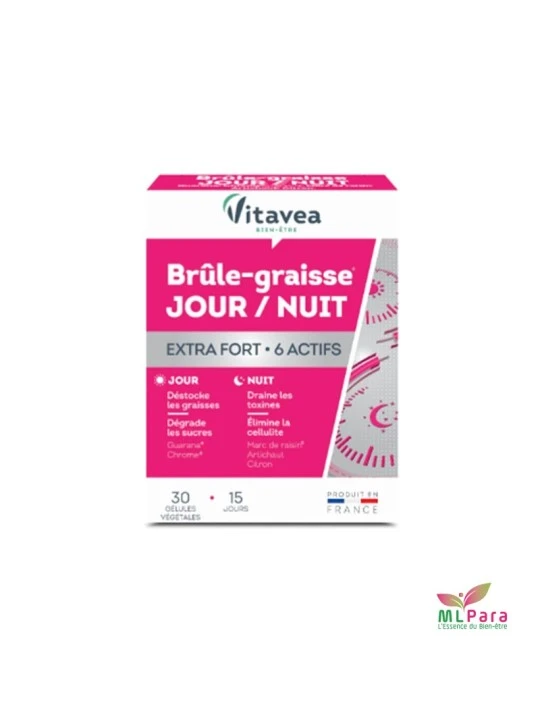 VITAVEA BRULE GRAISSE JOUR NUIT 30 Gelules