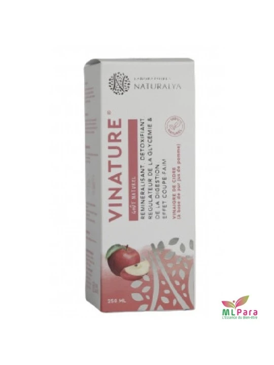 NATURALYA vinature vinaigre de cidre gout naturel 250 ML