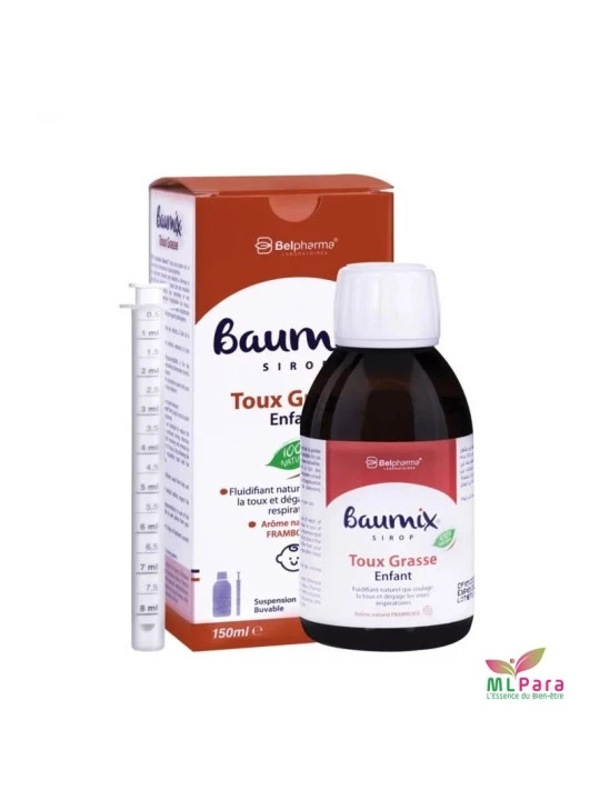 BAUMIX SIROP TOUX GRASSE ENFANT 150 ML