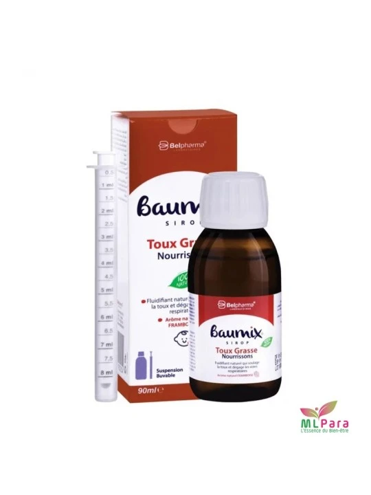 BAUMIX SIROP TOUX GRASSE NOURRISSANT 90 ML