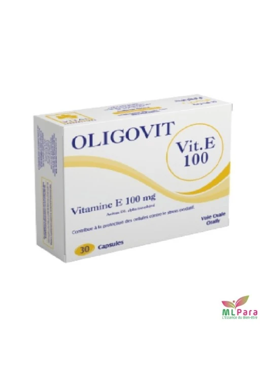 VITAL oligovit vitamine E 100 30 gélules