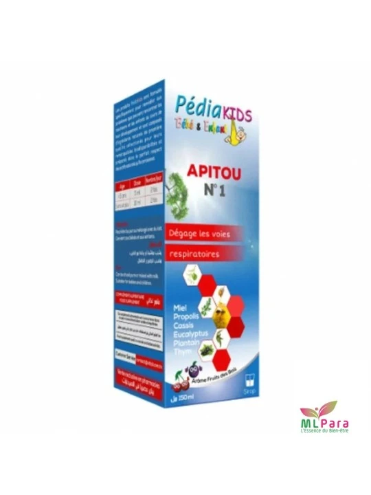 PEDIAKIDS APITOU N°1 TOUX GRASSE 150ML