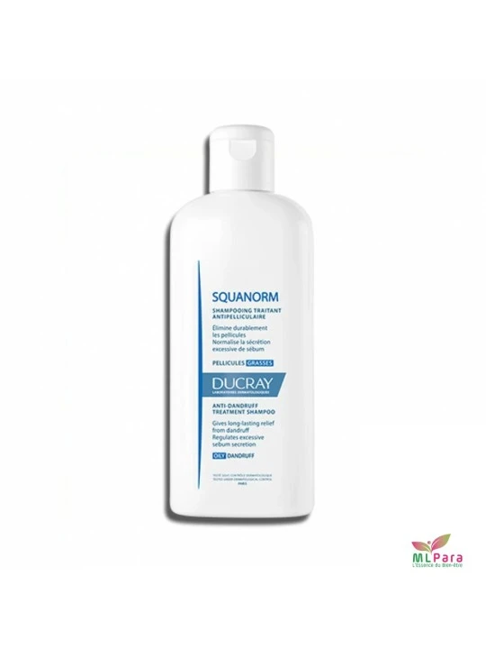 Ducray Squanorm Shampooing Antipelliculaire pellicules grasses 200ML